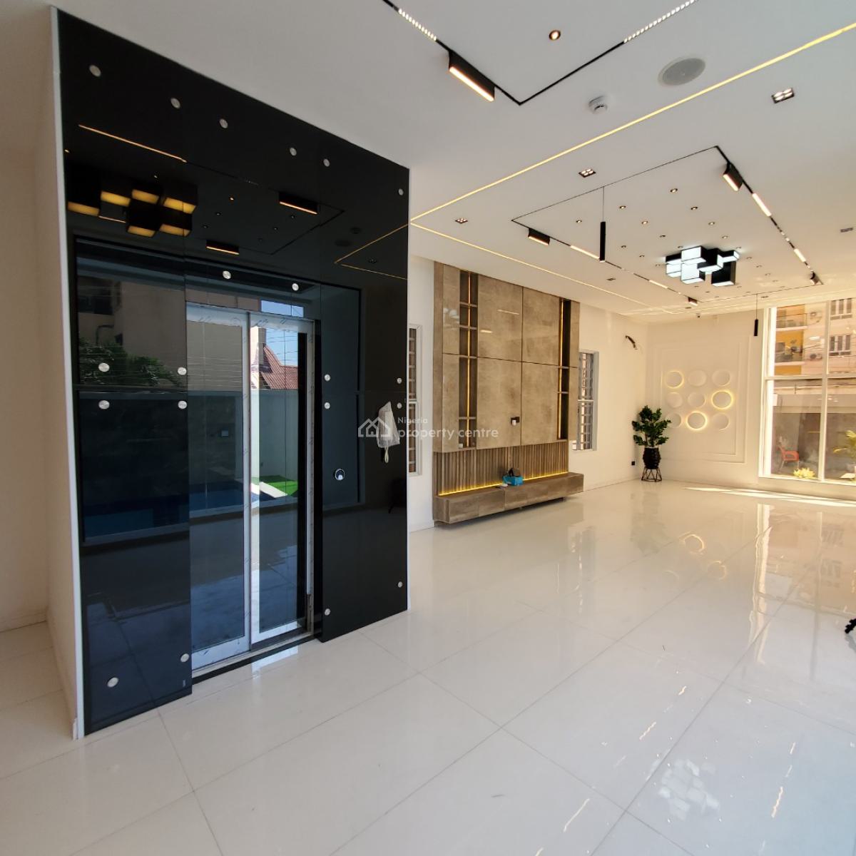 Exquisite 5 Bedroom Duplex with a Bq and Pool,cinema, Gym, Lekki Phase 1, Lekki, Lagos, House for Sale