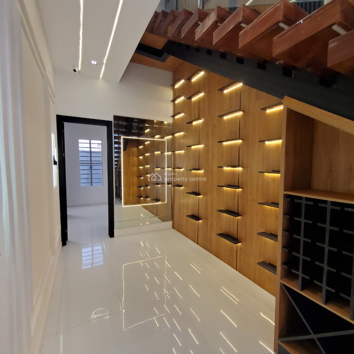 Exquisite 5 Bedroom Duplex with a Bq and Pool,cinema, Gym, Lekki Phase 1, Lekki, Lagos, House for Sale