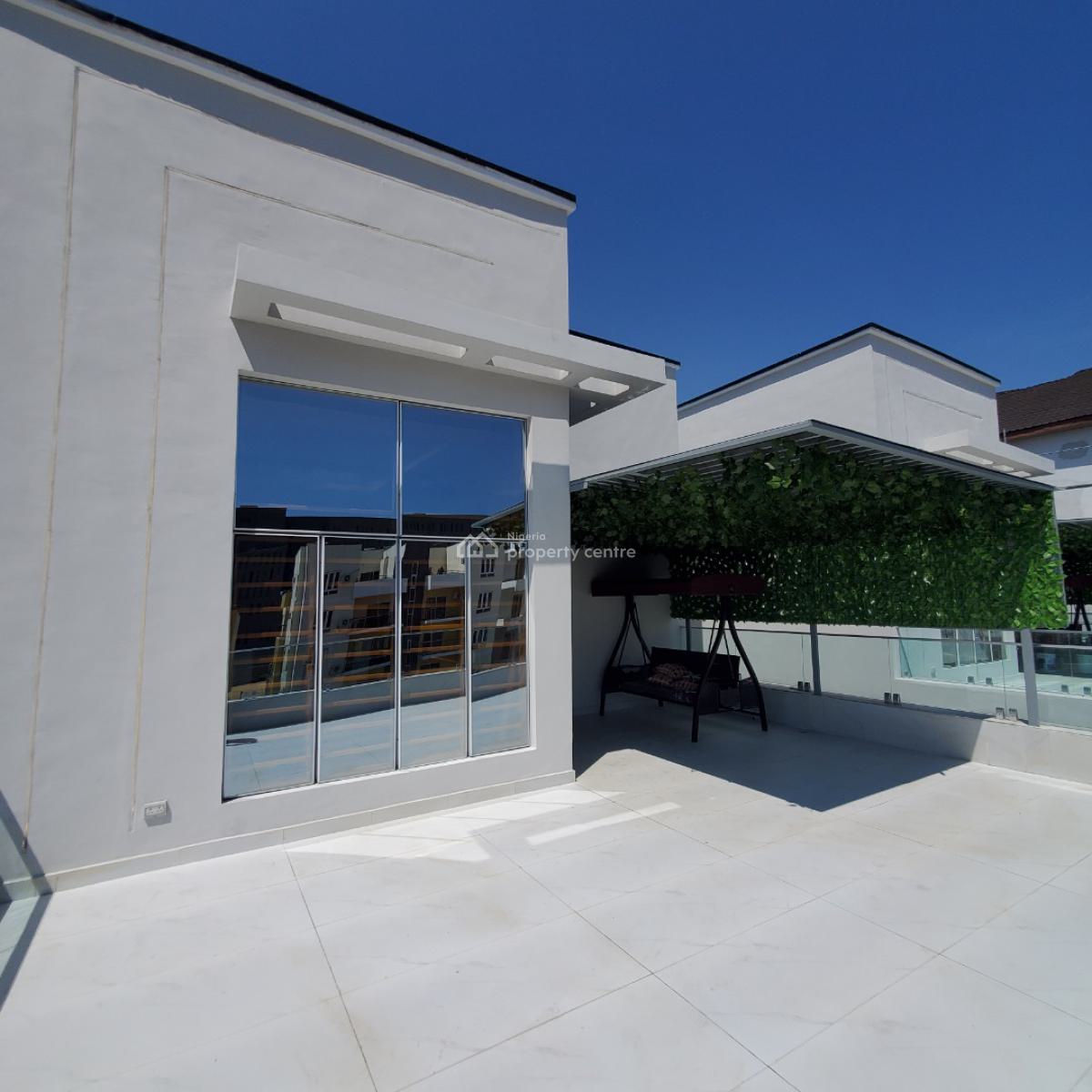 Exquisite 5 Bedroom Duplex with a Bq and Pool,cinema, Gym, Lekki Phase 1, Lekki, Lagos, House for Sale