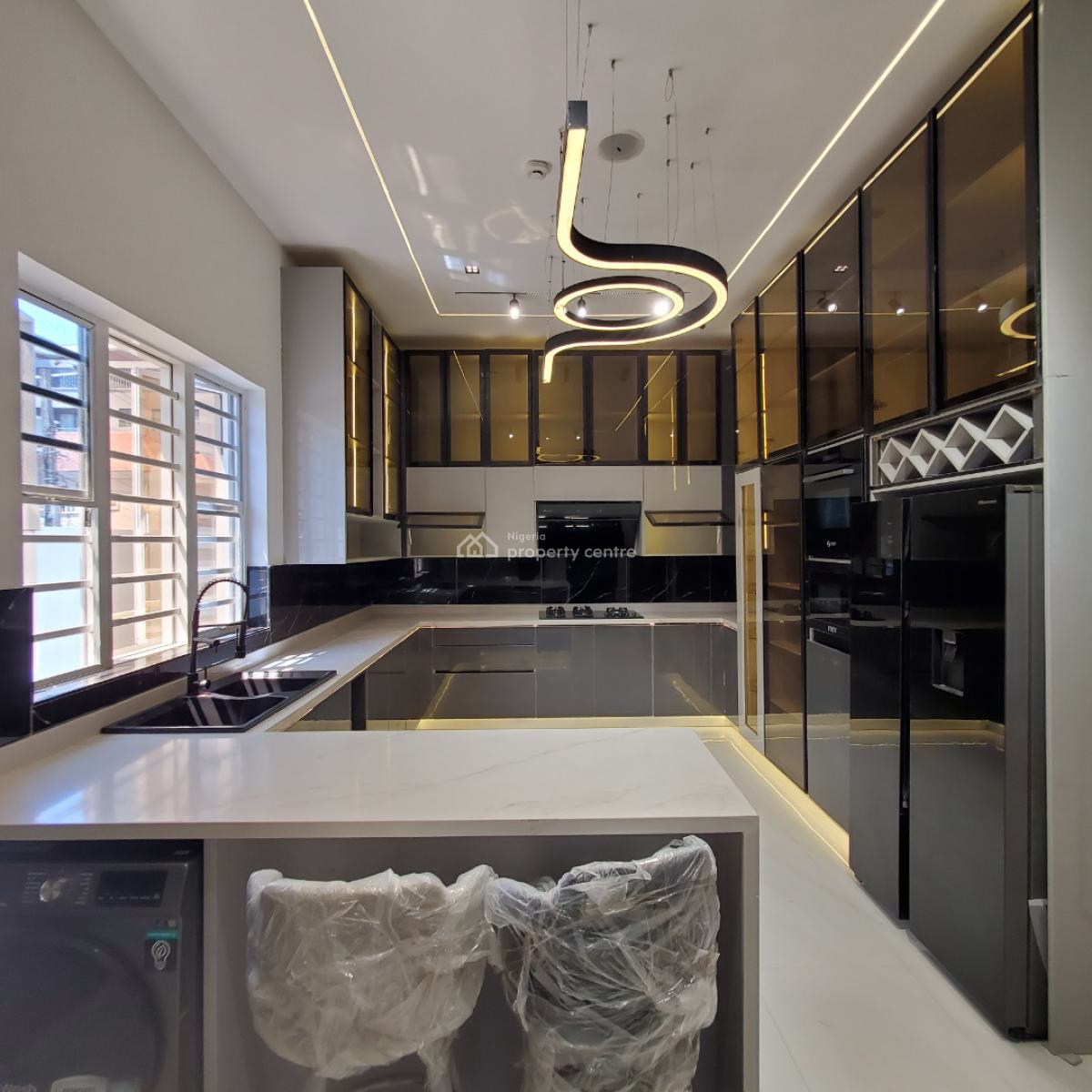 Exquisite 5 Bedroom Duplex with a Bq and Pool,cinema, Gym, Lekki Phase 1, Lekki, Lagos, House for Sale