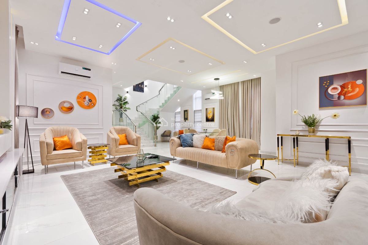 Luxury Automated 5 Bedroom, Ologolo, Lekki, Lagos, Flat / Apartment Short Let