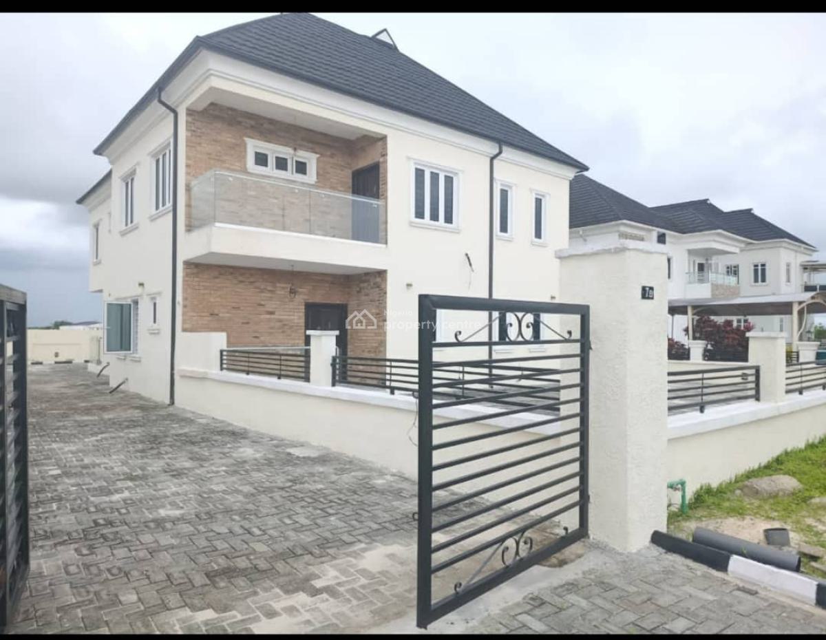 Massively New 4bedrooms Semi Detached Duplex, Amen Estate Phase 2 Eleko Junction, Eleko, Ibeju Lekki, Lagos, Semi-detached Duplex for Sale