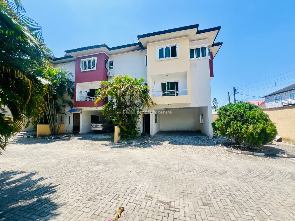 Lovely 4 Bedroom Duplex with Bq, Ikota Estate Lekki, Ikota, Lekki, Lagos, Terraced Duplex for Rent