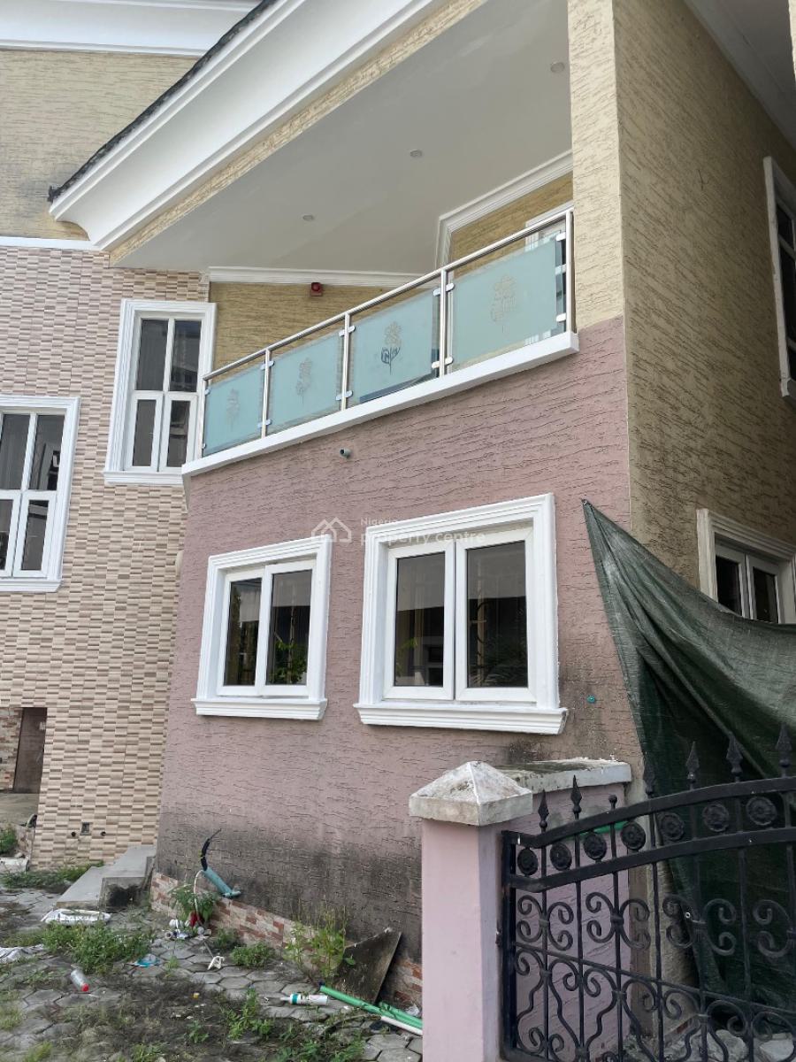 Lovely 4 Bedroom Semi Detached Duplex + Bq, Royal Garden Estate, By Ajiwe, Ajah, Lagos, Semi-detached Duplex for Rent