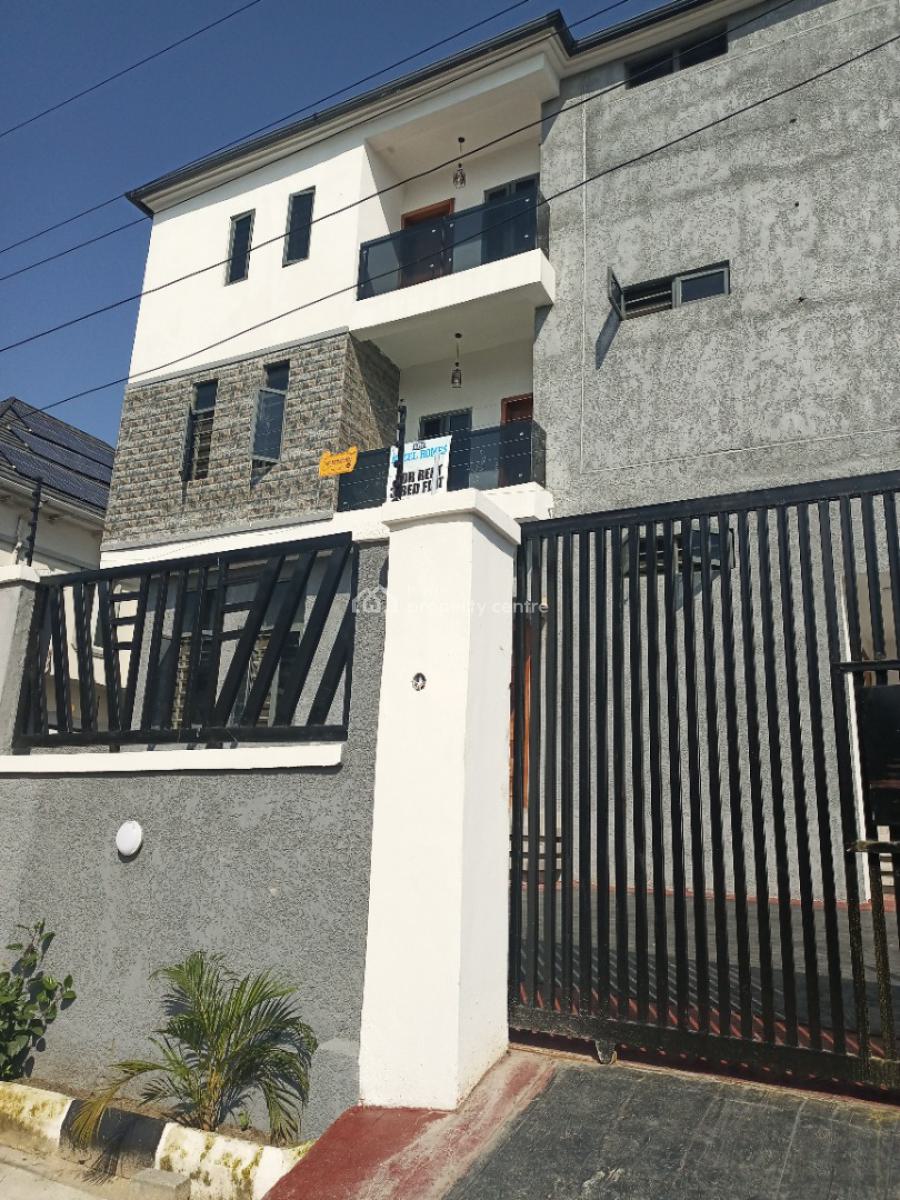 3 Bedroom Duplex with Spacious Rooms, Osapa, Lekki, Lagos, Semi-detached Duplex for Rent