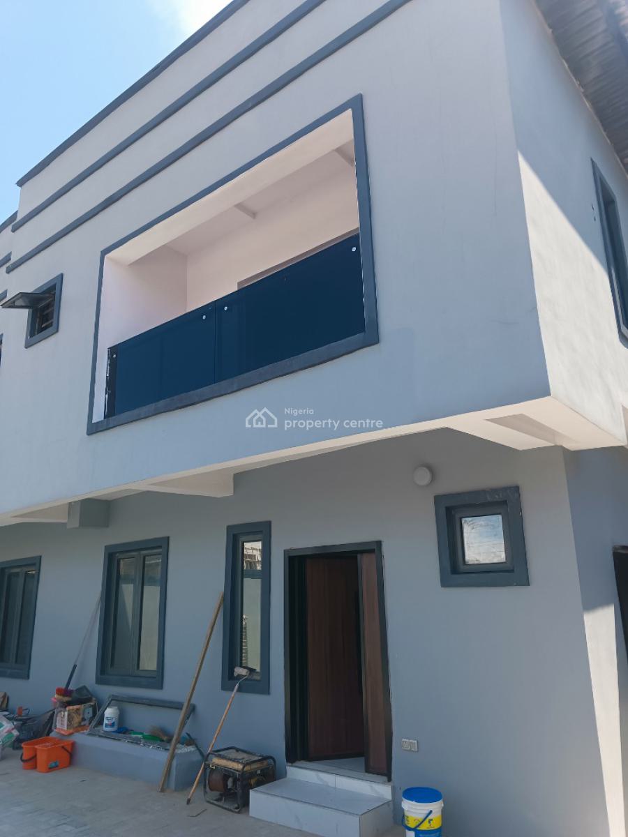 Brand New 4 Bed + Bq Semidetached Duplex, Atlantic View Estate, Alpha Beach Road, New-road Bustop, Igbo Efon, Lekki, Lagos, Semi-detached Duplex for Sale