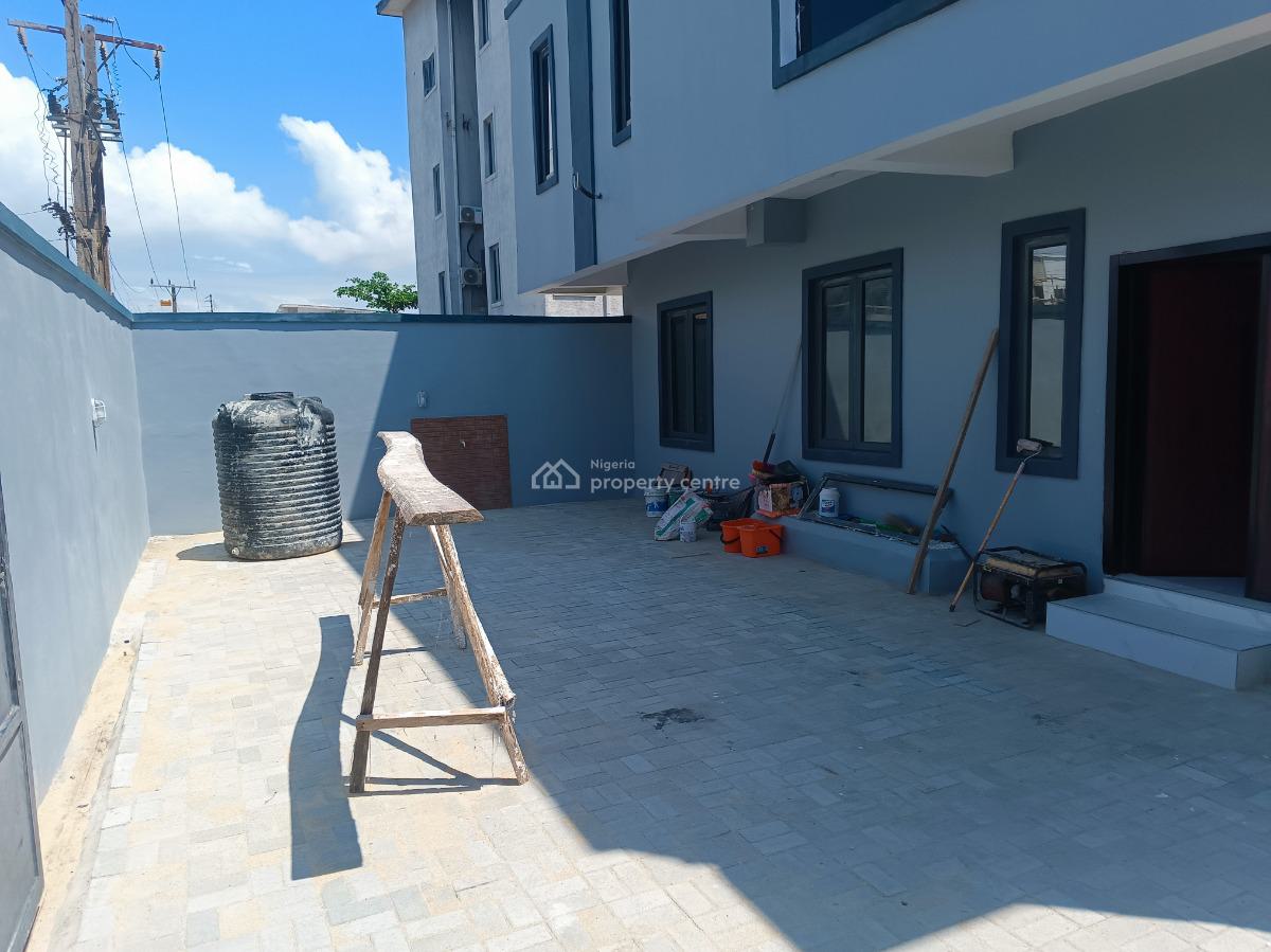 Brand New 4 Bed + Bq Semidetached Duplex, Atlantic View Estate, Alpha Beach Road, New-road Bustop, Igbo Efon, Lekki, Lagos, Semi-detached Duplex for Sale