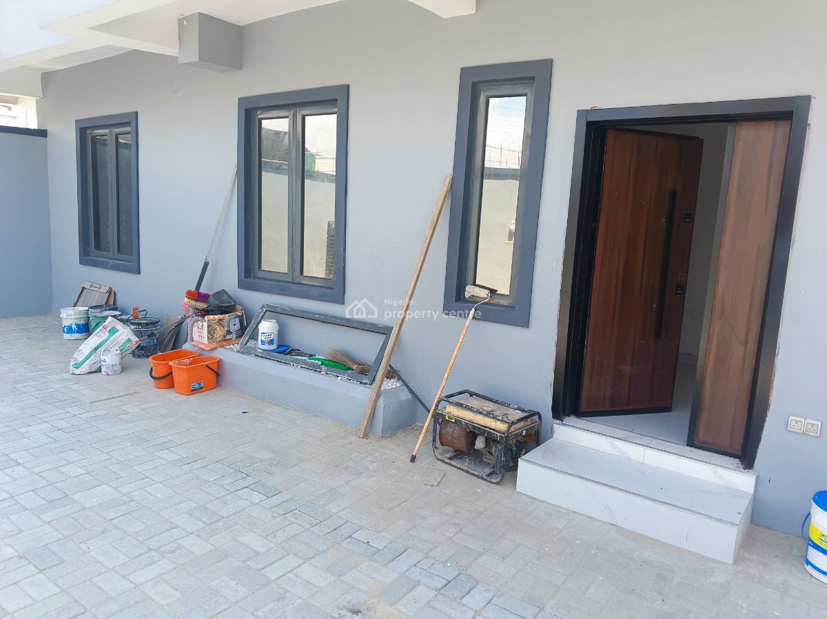 Brand New 4 Bed + Bq Semidetached Duplex, Atlantic View Estate, Alpha Beach Road, New-road Bustop, Igbo Efon, Lekki, Lagos, Semi-detached Duplex for Sale