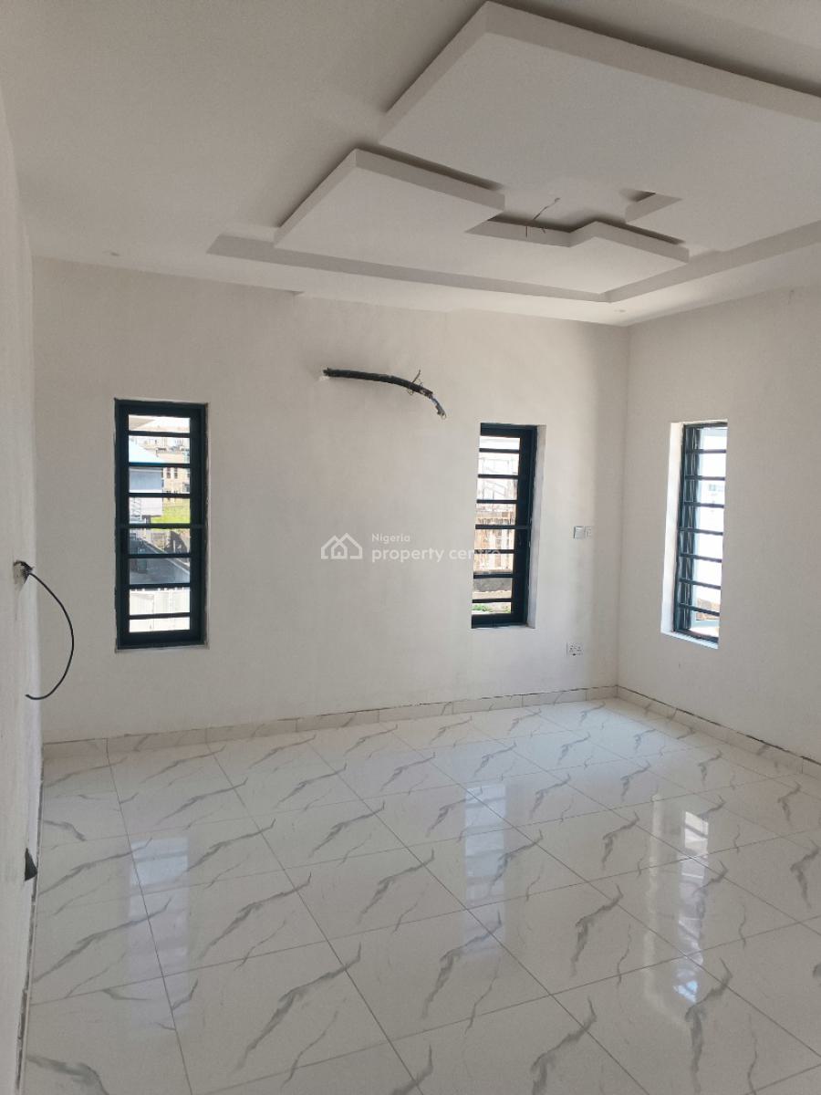 Brand New Luxury 4 Bedroom Terrace Duplex with Bq, Atlantic View Estate, Alpha Beach Road, New-road Bustop, Igbo Efon, Lekki, Lagos, Terraced Duplex for Sale