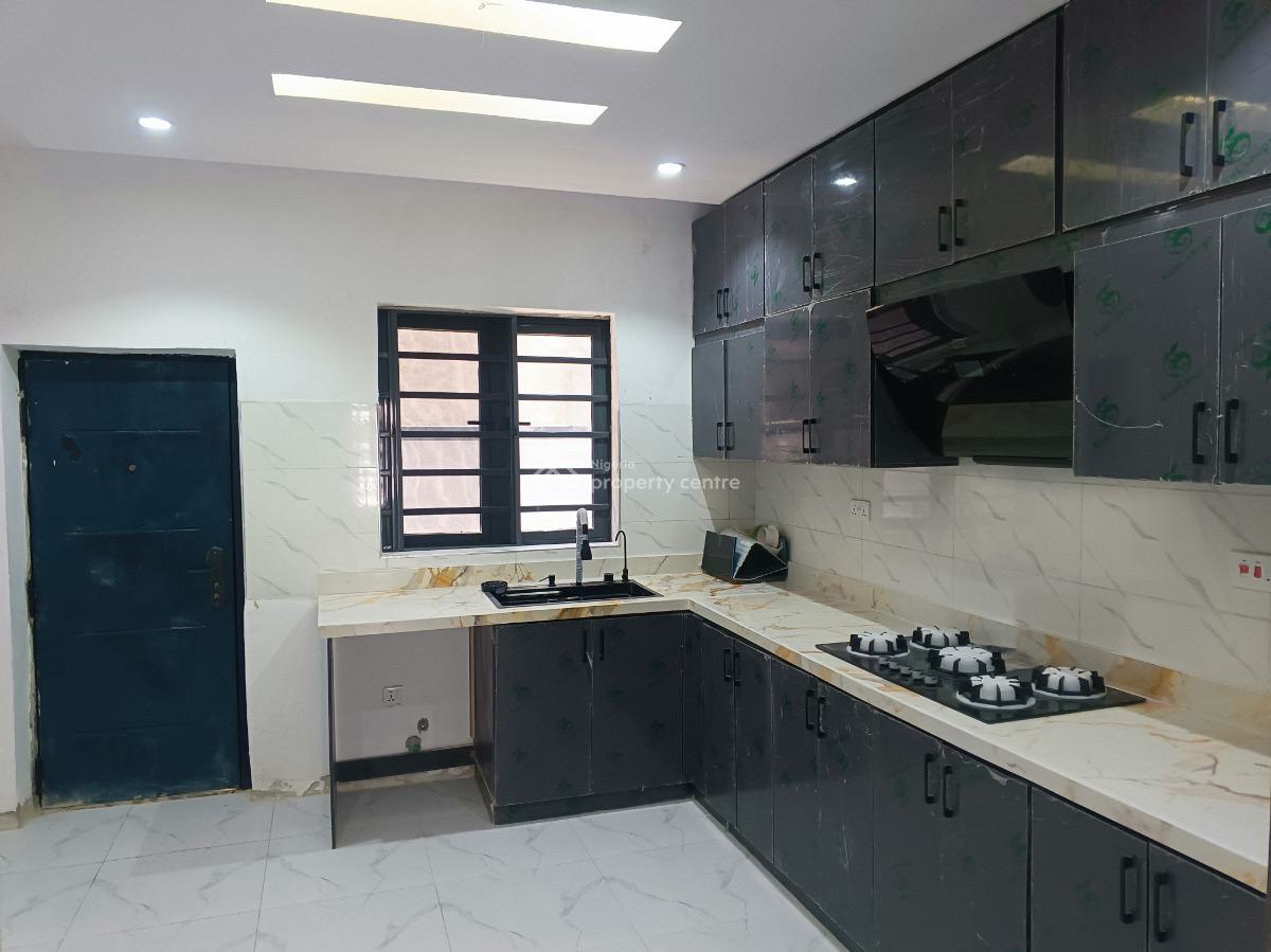 Brand New Luxury 4 Bedroom Terrace Duplex with Bq, Atlantic View Estate, Alpha Beach Road, New-road Bustop, Igbo Efon, Lekki, Lagos, Terraced Duplex for Sale