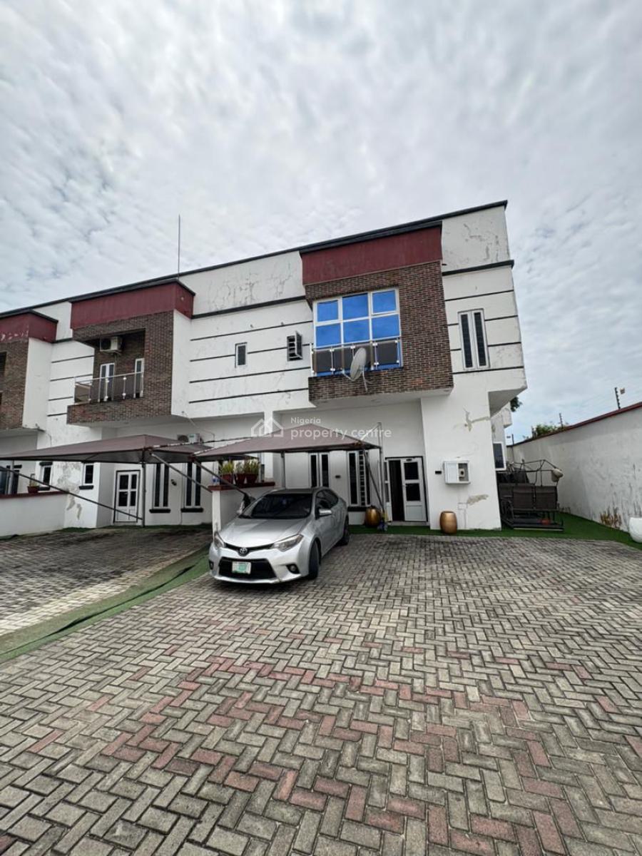3 Bedroom Terrace House with Private Bq, Orchid, Lekki, Lagos, Terraced Duplex for Rent