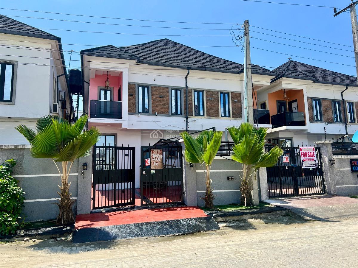 Lovely 4 Bedroom Duplex with Bq, Gra Behind Megachicken Restaurant, Ikota, Lekki, Lagos, Detached Duplex for Sale