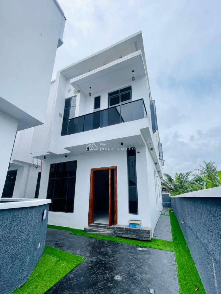 Gorgeously Finished 4 Bedroom Fully Detached Duplex with Bq, Ajah, Lagos, Detached Duplex for Sale