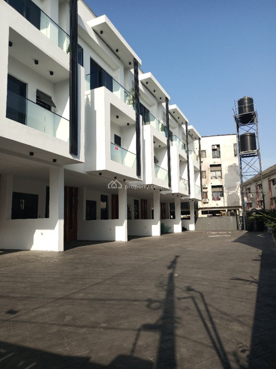 Newly Built 4 Bedroom Terrace Duplex with Bq, Osapa, Lekki, Lagos, Terraced Duplex for Sale