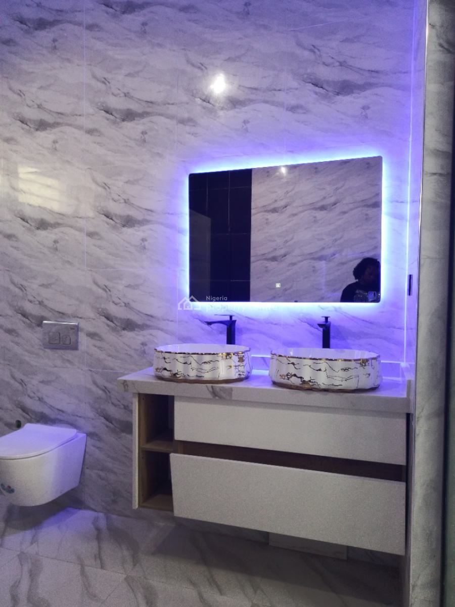Newly Built 4 Bedroom Terrace Duplex with Bq, Osapa, Lekki, Lagos, Terraced Duplex for Sale