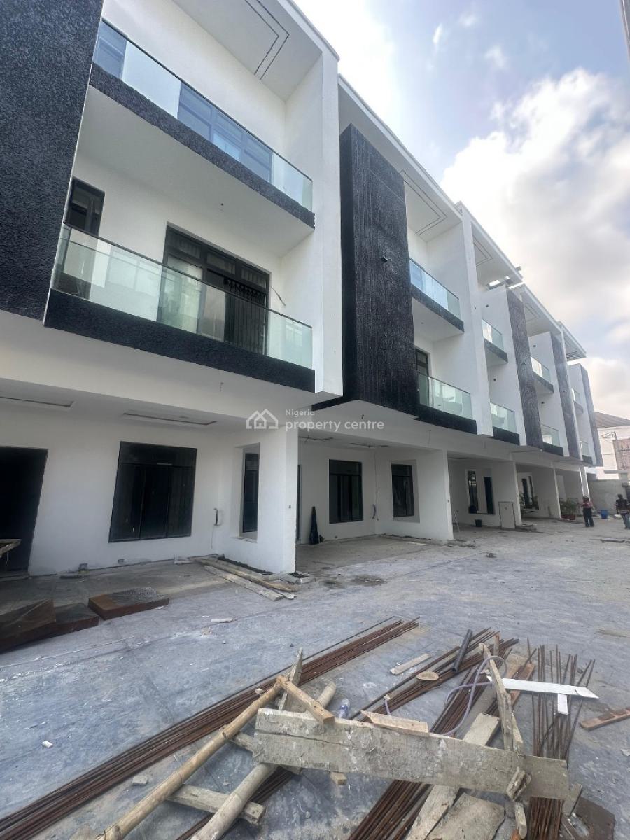 Elegant and Spacious 5 Bedroom Terraced Duplex with Bq, Ikate, Lekki, Lagos, Terraced Duplex for Sale