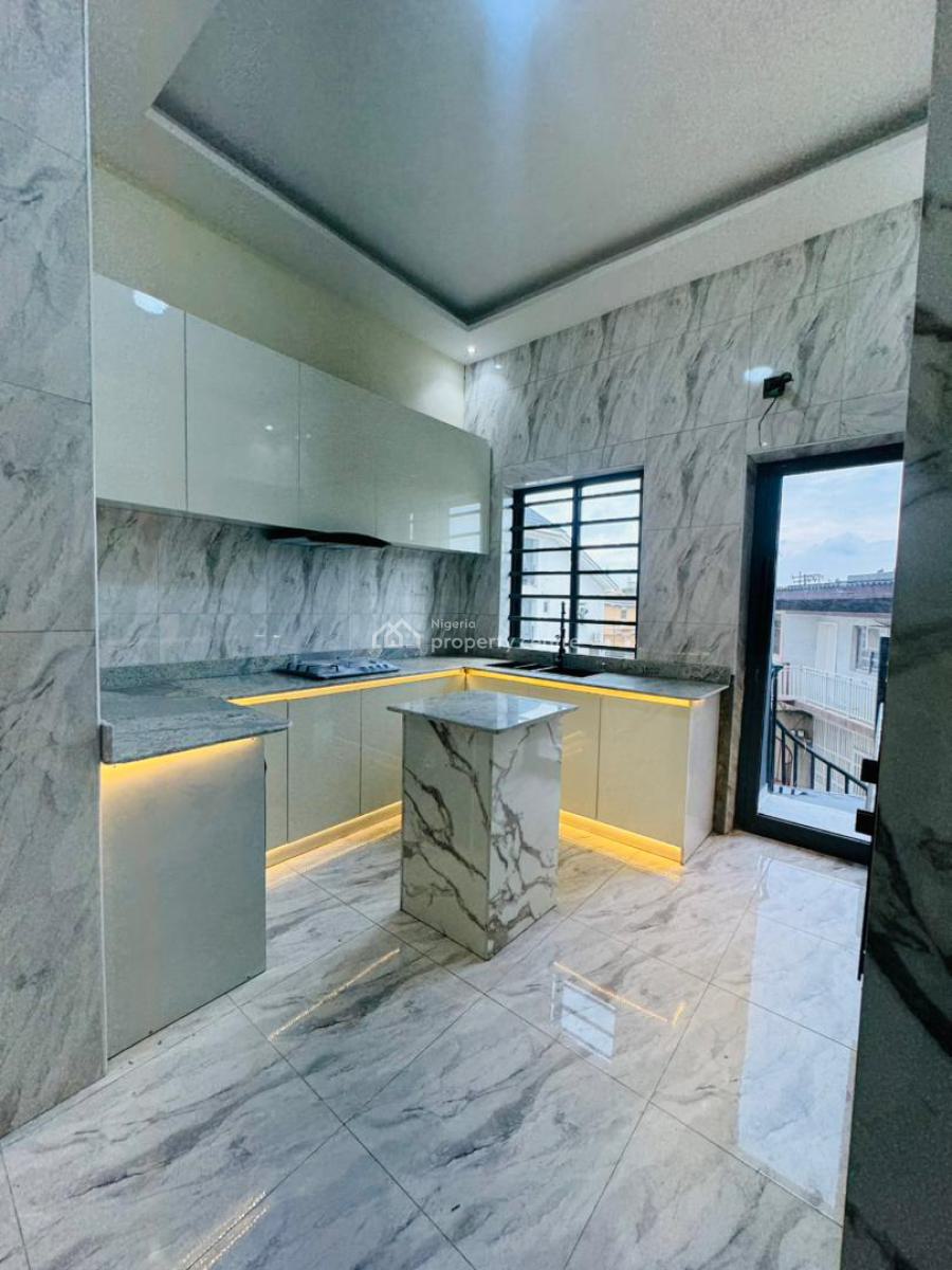 4bedroom Duplex Wt Bq Separate Compound Gate  House Fully Detached 450, Ogba, Ikeja, Lagos, Detached Duplex for Sale