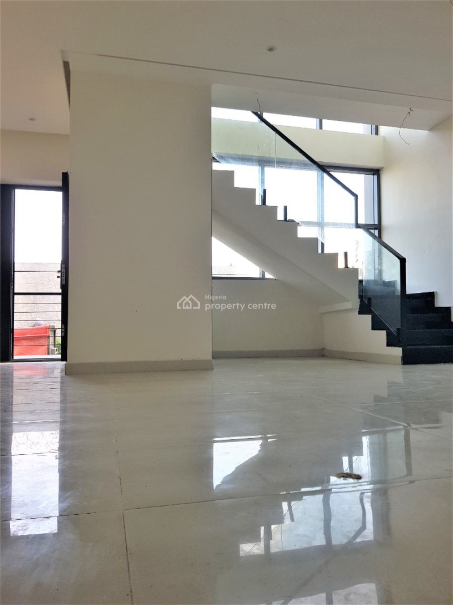 Newly Built 4 Bedroom Terrace Duplex with Bq, Aspen Estate, Off James Hope University, Alpha Beach Road, New Road, Lekki, Lagos, Terraced Duplex for Rent
