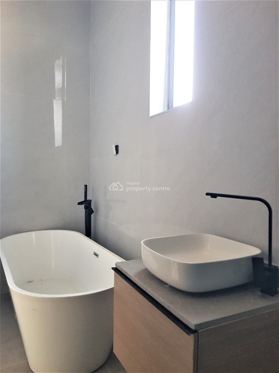 Newly Built 4 Bedroom Terrace Duplex with Bq, Aspen Estate, Off James Hope University, Alpha Beach Road, New Road, Lekki, Lagos, Terraced Duplex for Rent