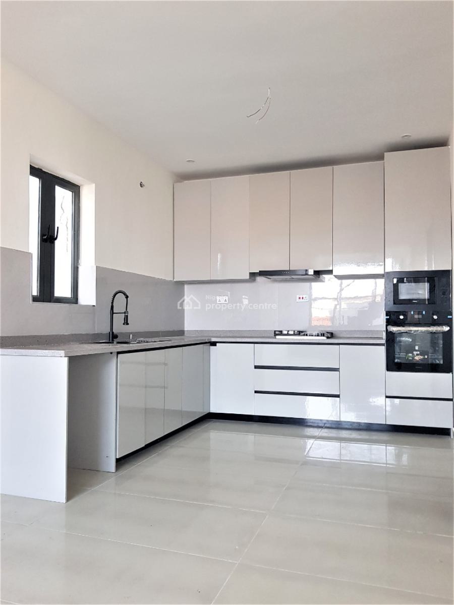 Newly Built 4 Bedroom Terrace Duplex with Bq, Aspen Estate, Off James Hope University, Alpha Beach Road, New Road, Lekki, Lagos, Terraced Duplex for Rent