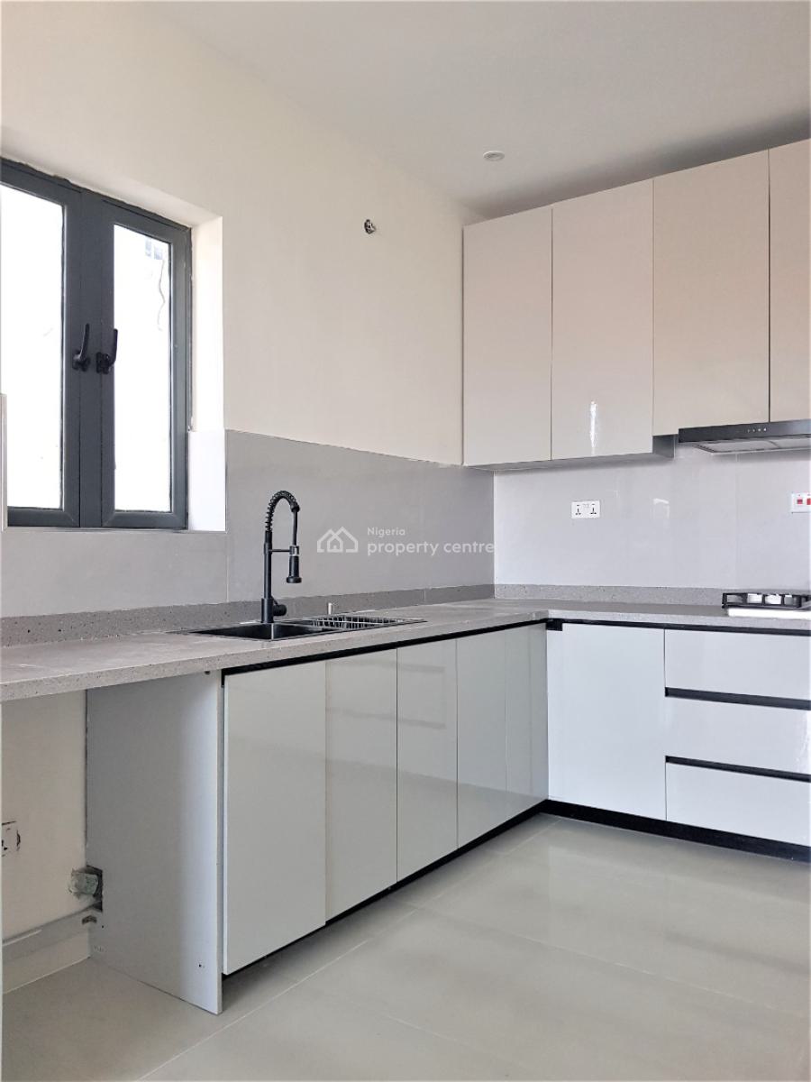 Newly Built 4 Bedroom Terrace Duplex with Bq, Aspen Estate, Off James Hope University, Alpha Beach Road, New Road, Lekki, Lagos, Terraced Duplex for Rent