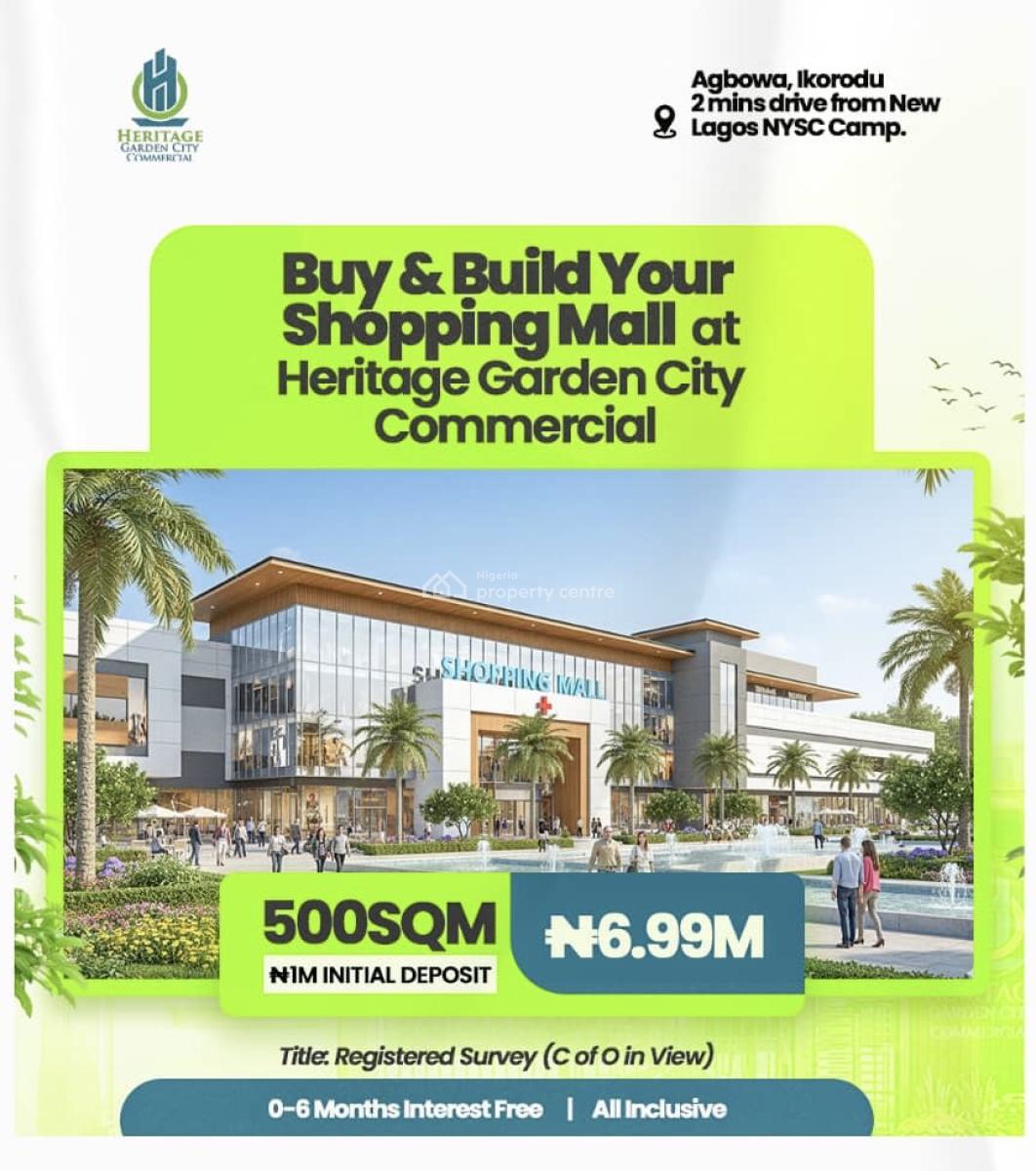 Commercial Property, Agbowa, Ikorodu, Lagos, Commercial Land for Sale