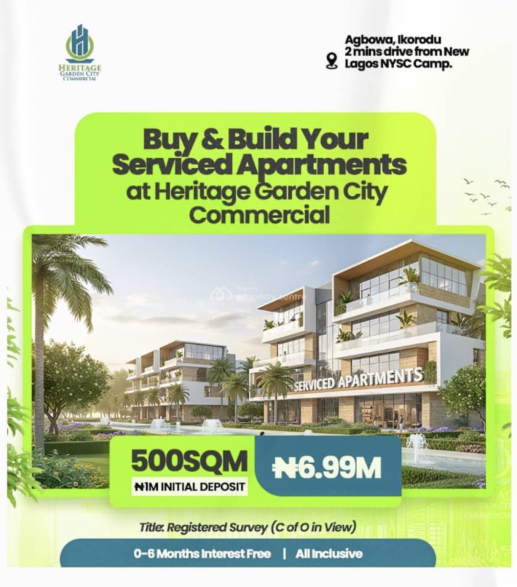 Commercial Property, Agbowa, Ikorodu, Lagos, Commercial Land for Sale