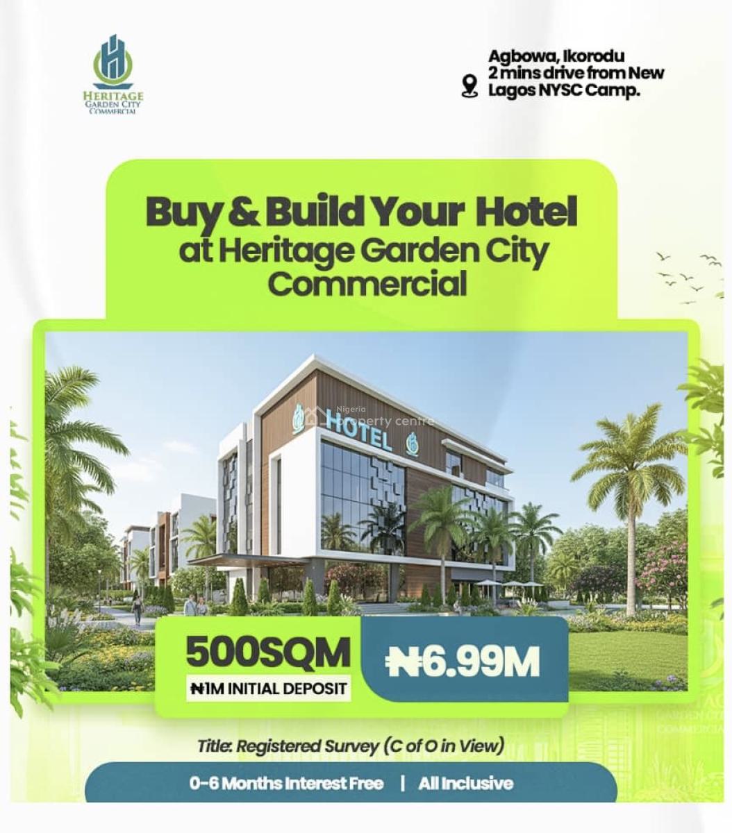 Commercial Property, Agbowa, Ikorodu, Lagos, Commercial Land for Sale
