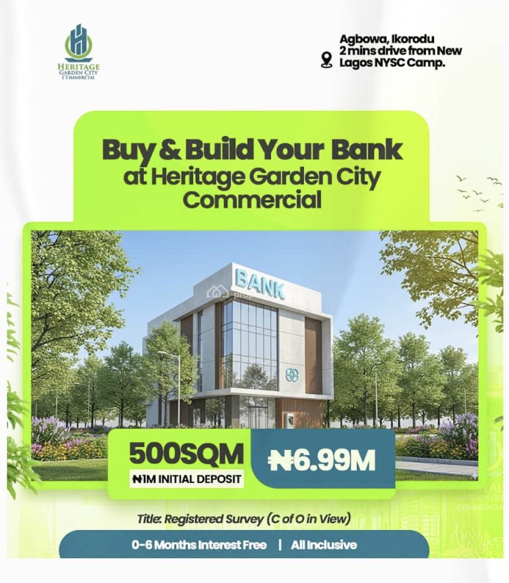 Commercial Property, Agbowa, Ikorodu, Lagos, Commercial Land for Sale