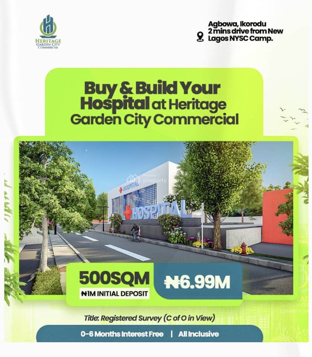 Commercial Property, Agbowa, Ikorodu, Lagos, Commercial Land for Sale