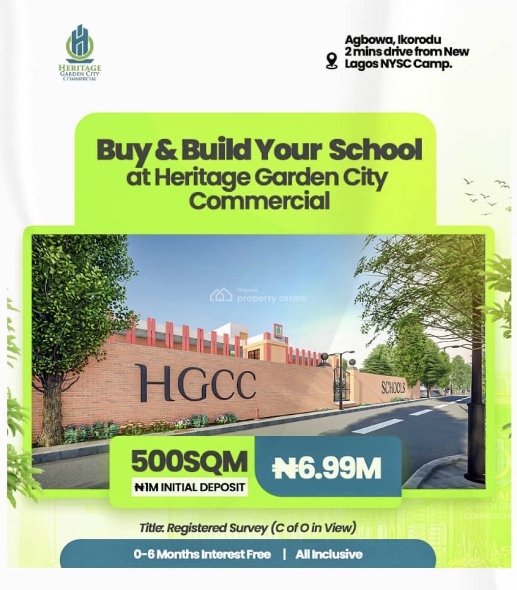 Commercial Property, Agbowa, Ikorodu, Lagos, Commercial Land for Sale