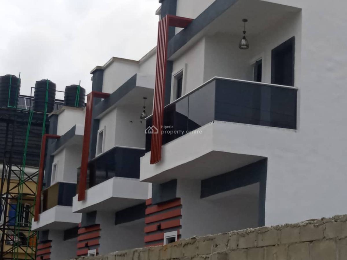 3 Unit of 3 Bedroom Terrace with Bq, Coastal Villa, Beechwood Estate, Imalete Alafia, Ibeju Lekki, Lagos, Terraced Duplex for Sale