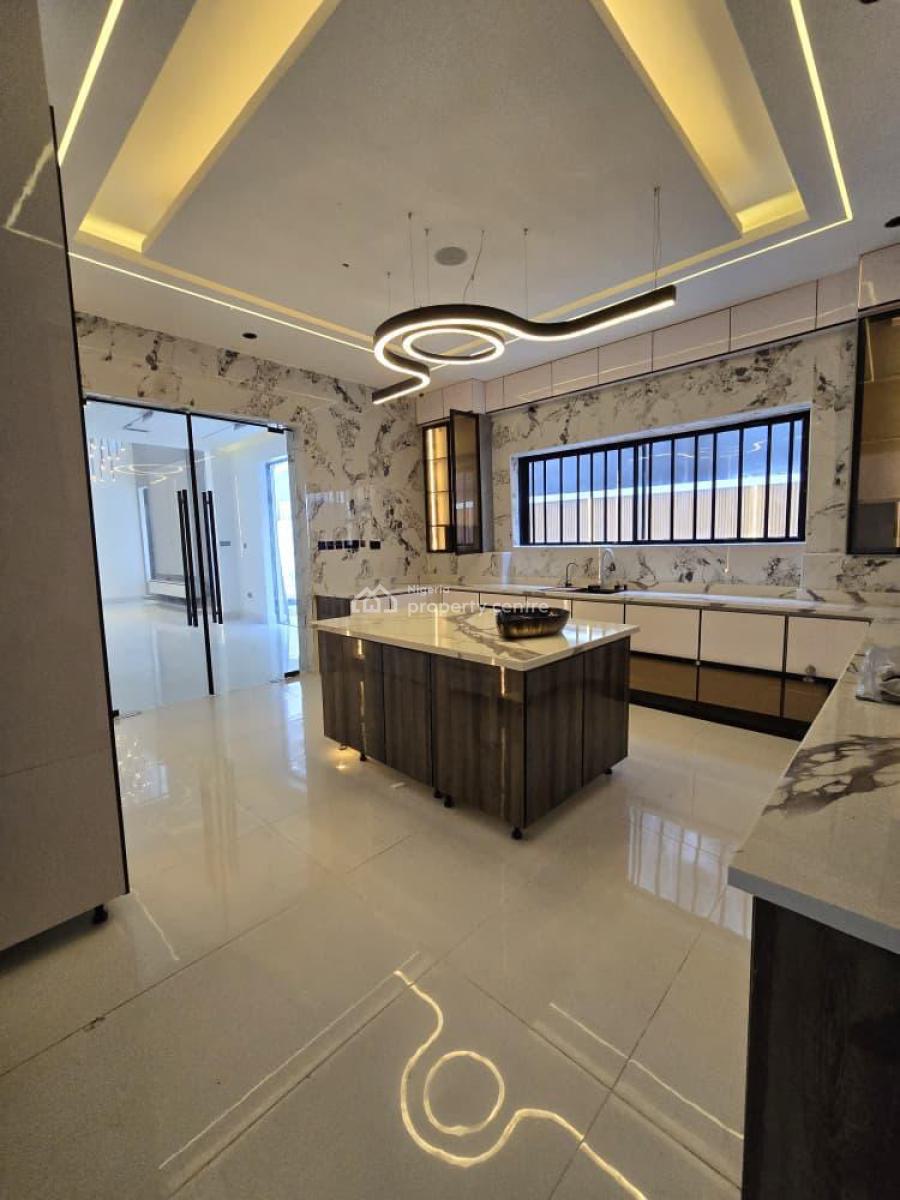 Stunning and Contemporary 5 Bedroom Fully Detached Duplex with Bq, Lekki Phase 1, Lekki, Lagos, Detached Duplex for Sale
