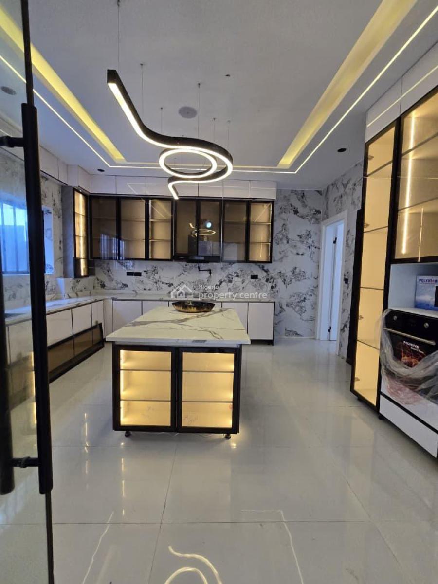 Stunning and Contemporary 5 Bedroom Fully Detached Duplex with Bq, Lekki Phase 1, Lekki, Lagos, Detached Duplex for Sale