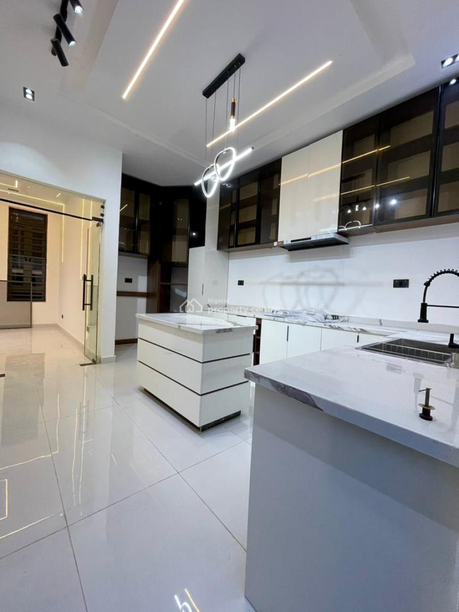 Gorgeously Finished Contemporary 4 Bedroom Fully Detached Duplex with Bq., Ajah, Lagos, Detached Duplex for Sale