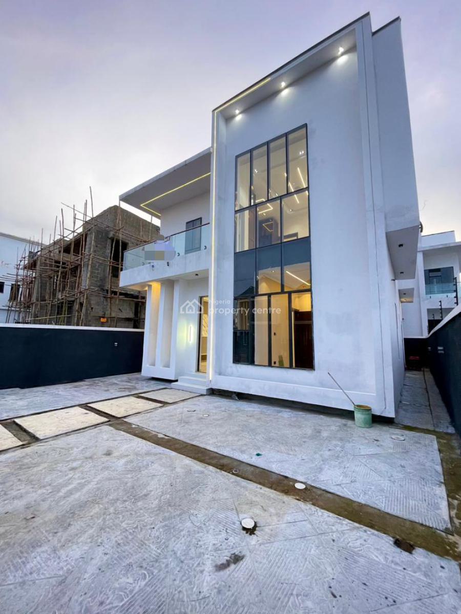 Gorgeously Finished Contemporary 4 Bedroom Fully Detached Duplex with Bq., Ajah, Lagos, Detached Duplex for Sale