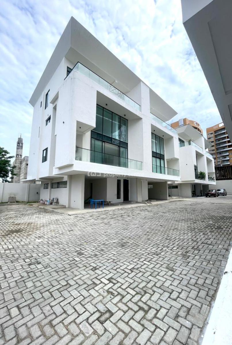 Uniquely Designed 4 Bedroom Semi Detached Luxury Home with Swimming Pool, Ikoyi, Lagos, Semi-detached Duplex for Sale