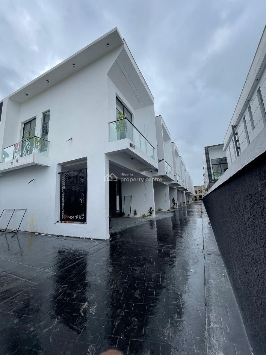 Newly Built 4 Bedrooms Terraced Duplex, Ikota, Lekki, Lagos, Terraced Duplex for Rent