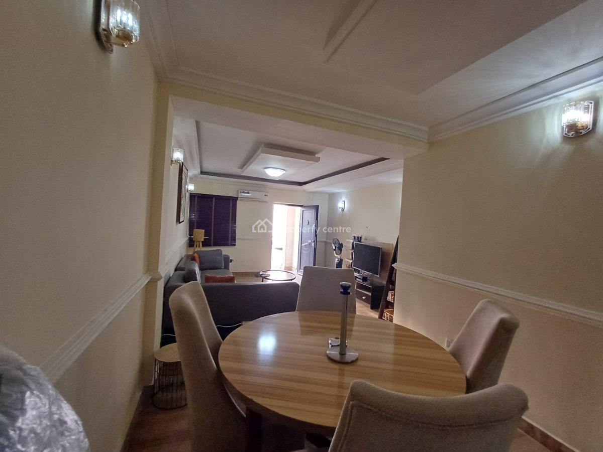 Fully Furnished & Serviced One Bedroom Flat, Wuse 2, Abuja, Mini Flat (room and Parlour) for Rent