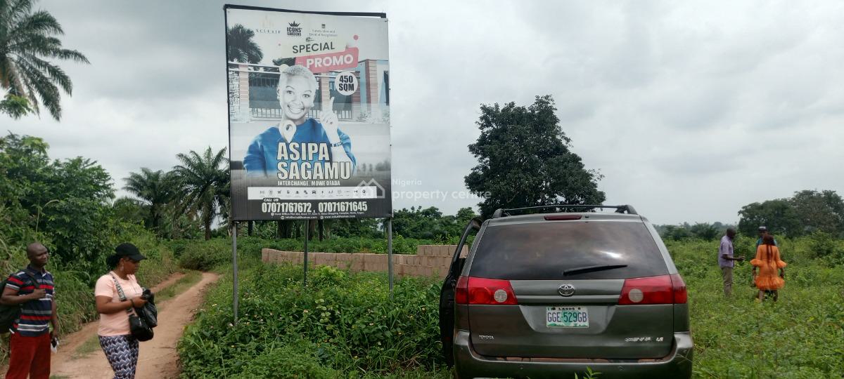 Plots of Land in a Developed Environment, Asipa Sagamu Interchange, Sagamu, Ogun, Land for Sale