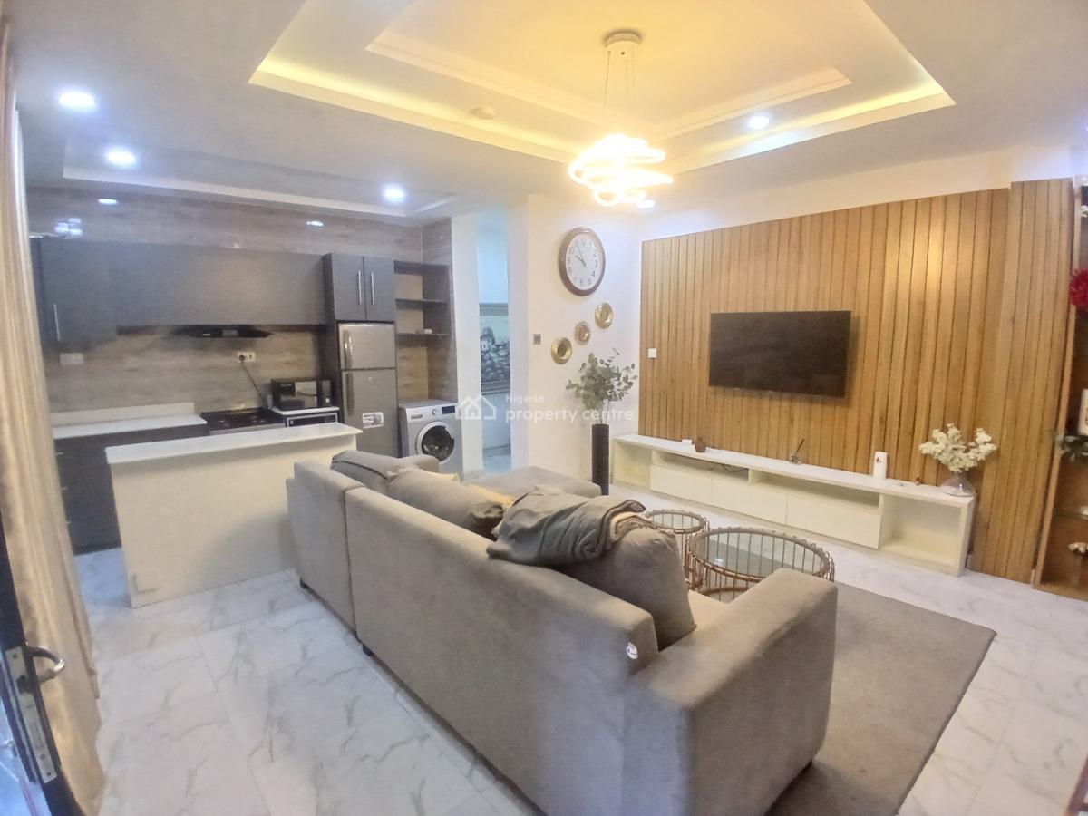 Fully Furnished 1 Bedroom Mini Flat Within a Serviced Apartment, Ologolo, Lekki, Lagos, Mini Flat (room and Parlour) for Rent