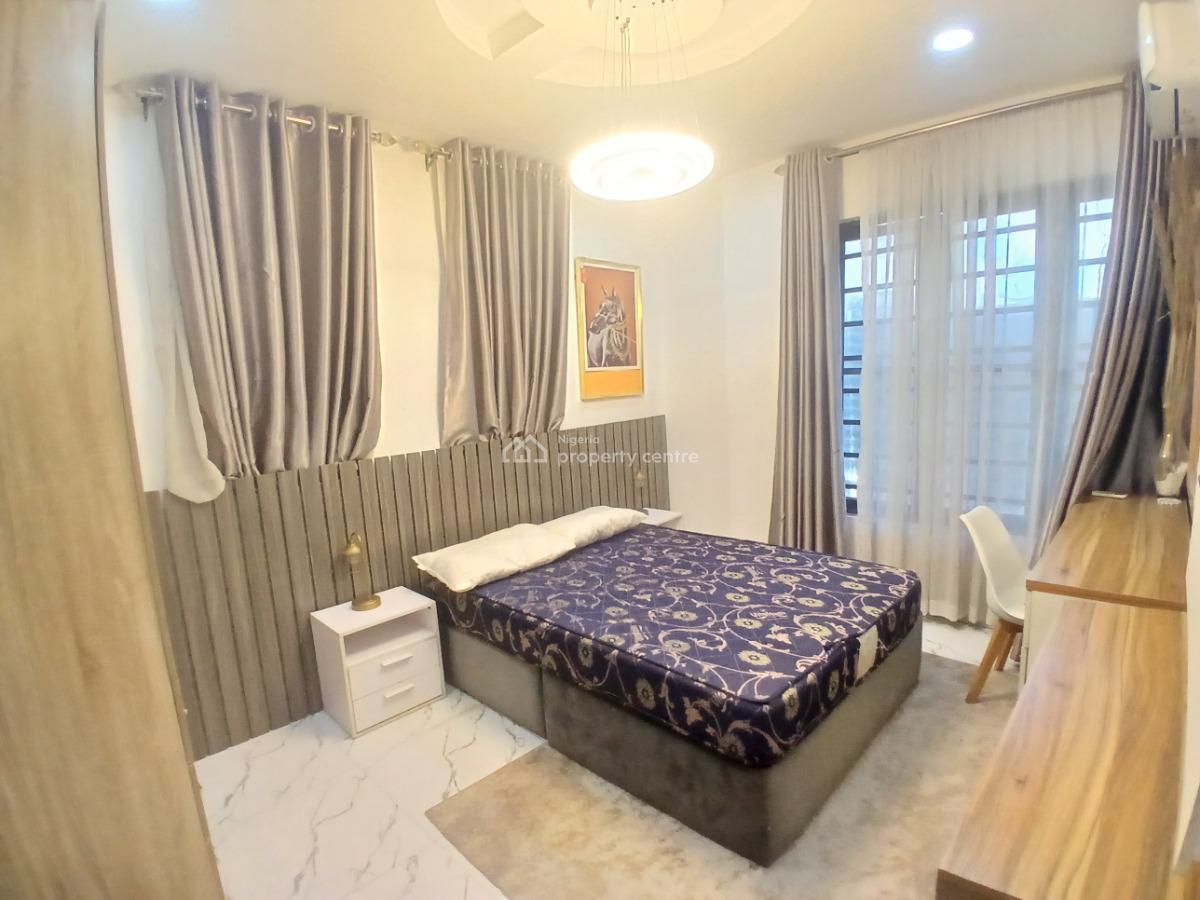 Fully Furnished 1 Bedroom Mini Flat Within a Serviced Apartment, Ologolo, Lekki, Lagos, Mini Flat (room and Parlour) for Rent