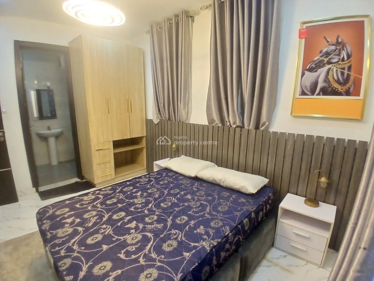 Fully Furnished 1 Bedroom Mini Flat Within a Serviced Apartment, Ologolo, Lekki, Lagos, Mini Flat (room and Parlour) for Rent