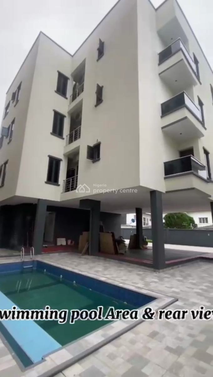 Superb 3bedroom Flat Ensuit with Bq, Off Bourdillon Road, Ikoyi, Lagos, Flat / Apartment for Rent