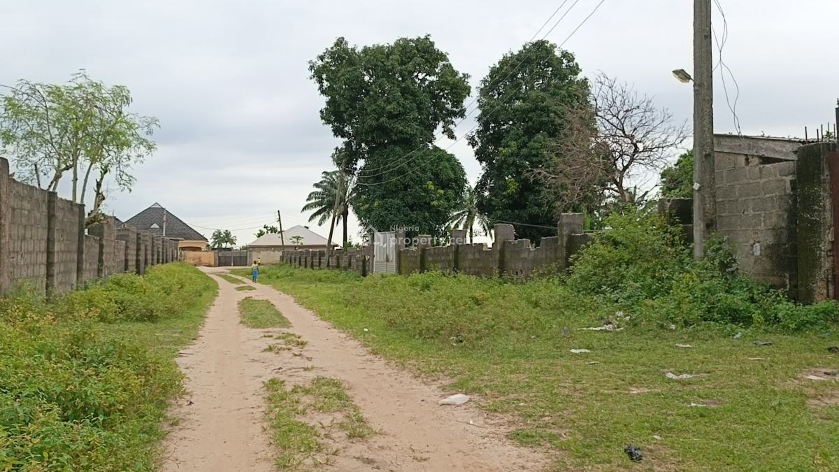 Conner Piece 2plots of Dry, Level Fenced and Gated Land, Graceland, Bayeku, Igbogbo, Ikorodu, Lagos, Residential Land for Sale