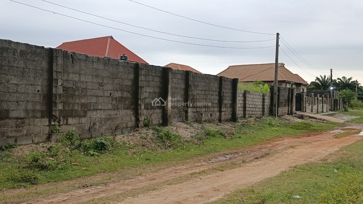 Conner Piece 2plots of Dry, Level Fenced and Gated Land, Graceland, Bayeku, Igbogbo, Ikorodu, Lagos, Residential Land for Sale