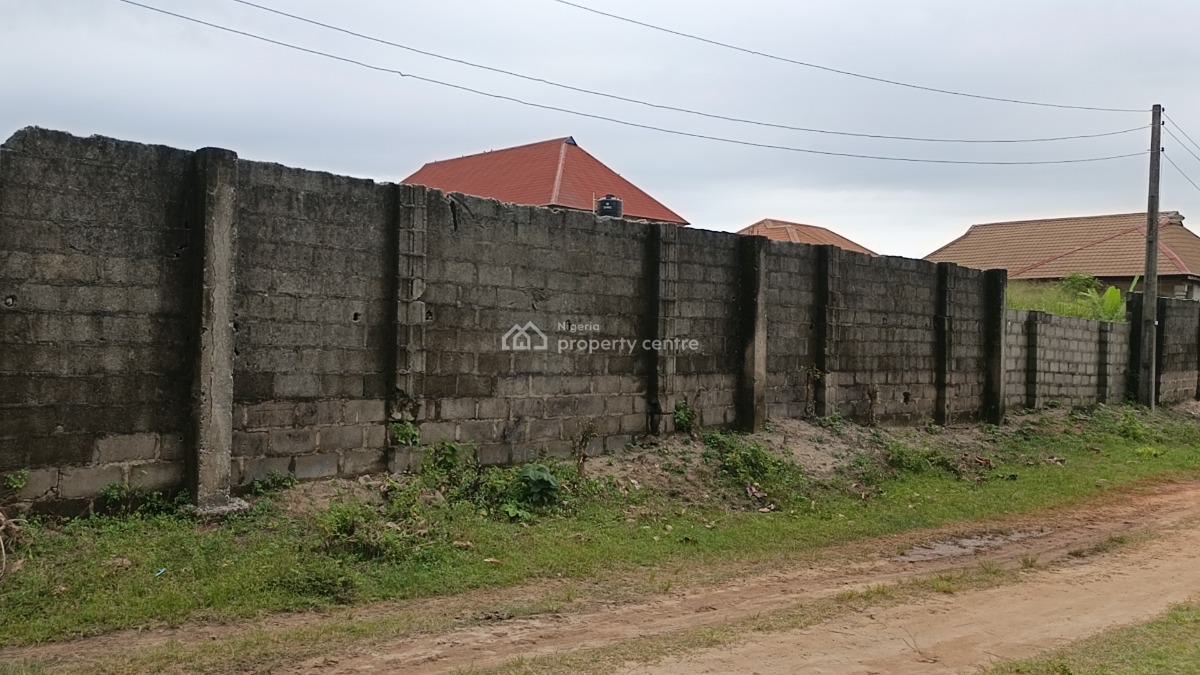 Conner Piece 2plots of Dry, Level Fenced and Gated Land, Graceland, Bayeku, Igbogbo, Ikorodu, Lagos, Residential Land for Sale