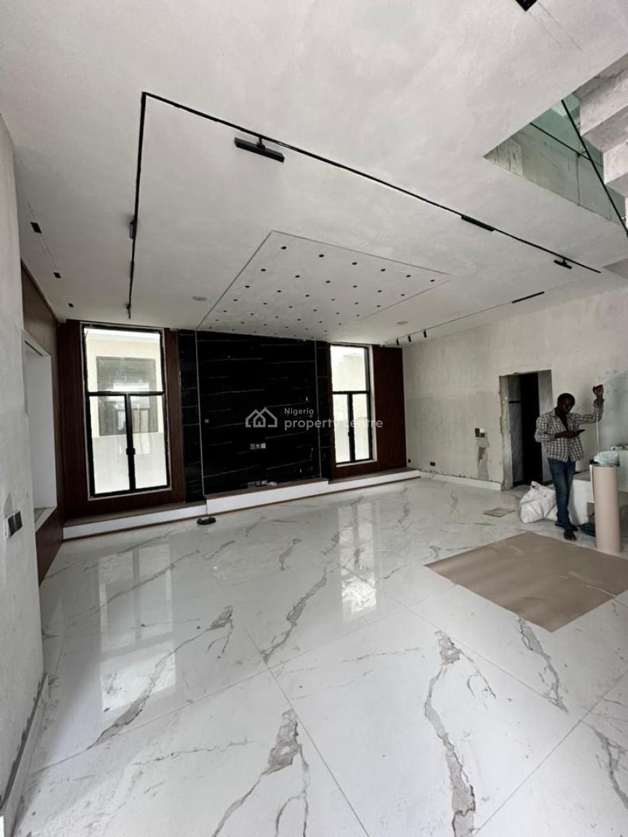 Newly Built 5 Bedroom Detached with Private Cinema, Rooftop Terrace, Ikate, Lekki, Lagos, Detached Duplex for Sale