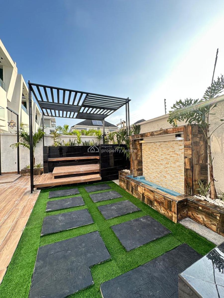 The Most Sought After Sophisticated 6 Bedroom Detached Duplex, Features a Rooftop Terrace, Pool, Gazebo, Cinema in Chevron, Lekki, Lagos, Detached Duplex for Sale