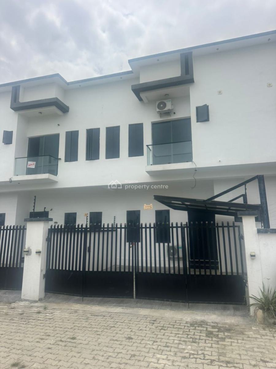Newly Built and Well Finished 3 Bedroom Terrace, Spring Valley Estate Ajah, Lekki Epe Express Way ., Ajah, Lagos, Terraced Duplex for Sale